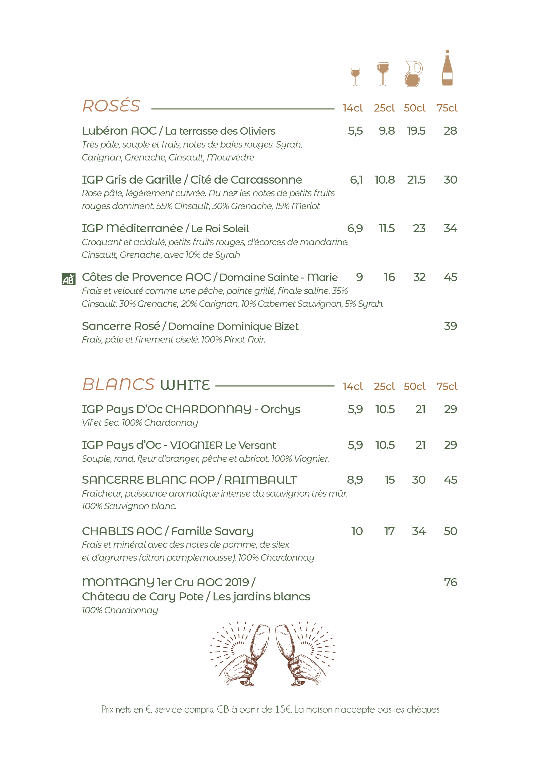 Les telephones_Menu 12