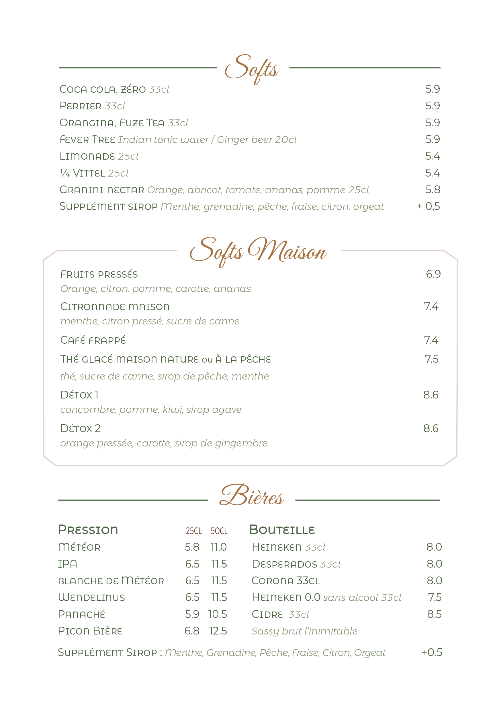 Les telephones_Menu 3